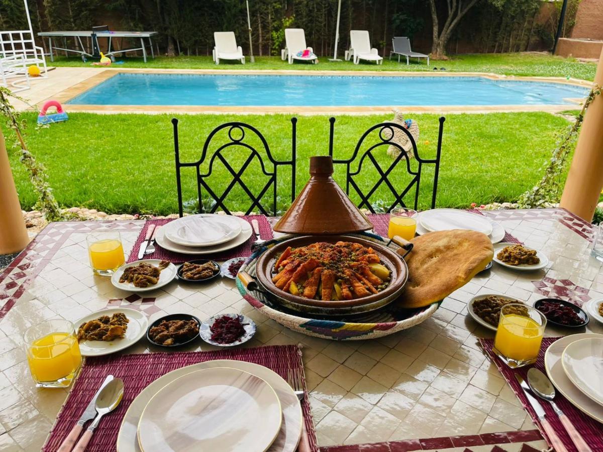 Ilafe Farmhouse, Villa Avec Piscine Chauffee Privee Et Jacuzzi Pour Familles Marakeş Dış mekan fotoğraf