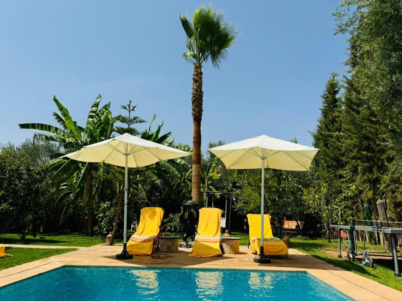 Ilafe Farmhouse, Villa Avec Piscine Chauffee Privee Et Jacuzzi Pour Familles Marakeş Dış mekan fotoğraf